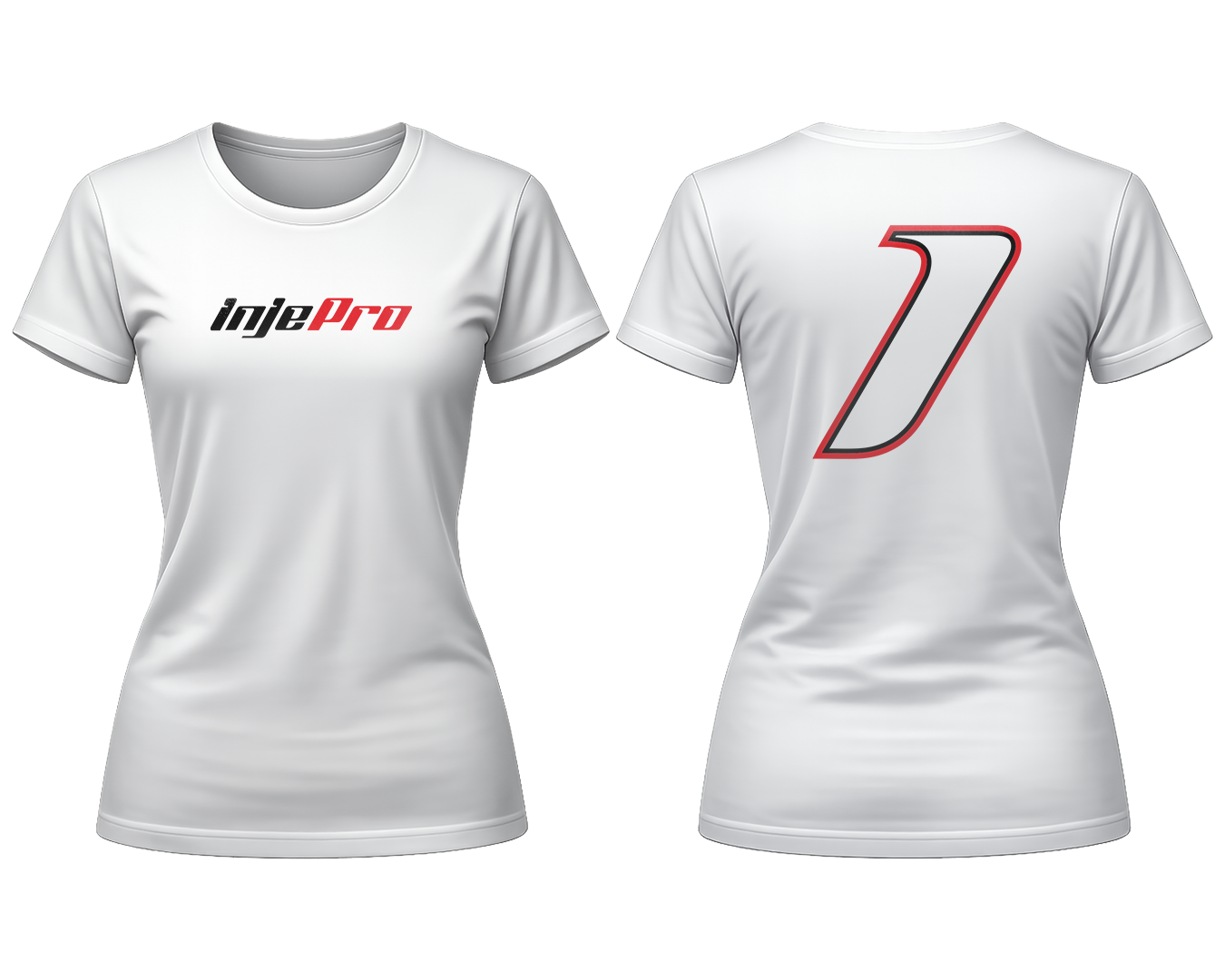 Camiseta de mujer One Injepro con efecto babylook