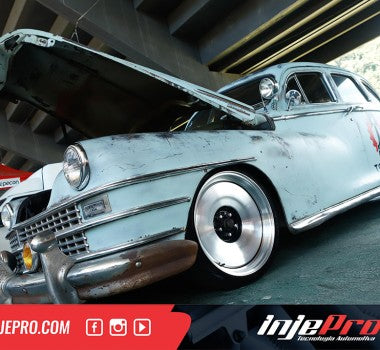 Chrysler Windsor 1947 recebe sistema de injeção eletrônica INJEPRO durante evento