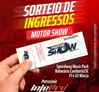 Você Junto com a INJEPRO no Motor Show!