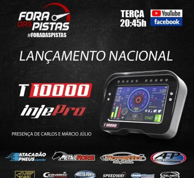 Lançamento oficial da T10000 no programa Fora das Pistas