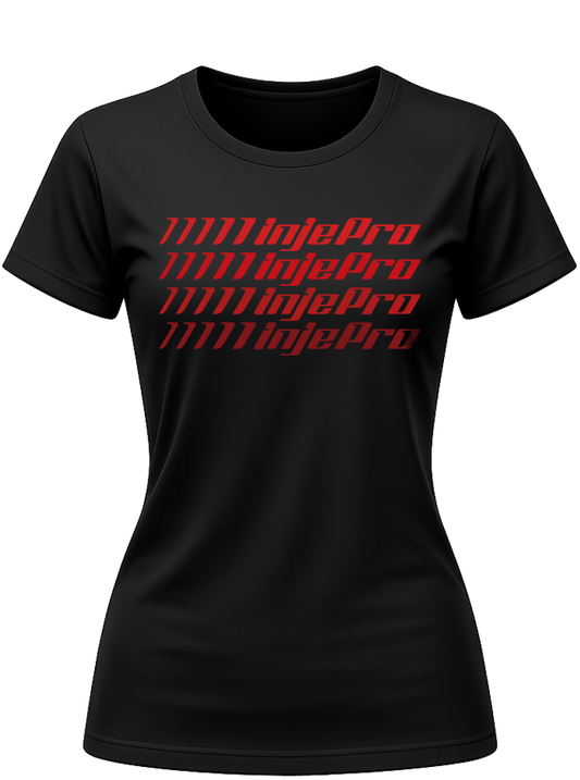 Camiseta Raceflag Injepro babylook para mujer