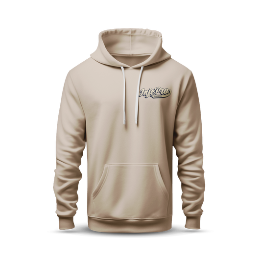 Moletom Injepro canguru Vintage bege